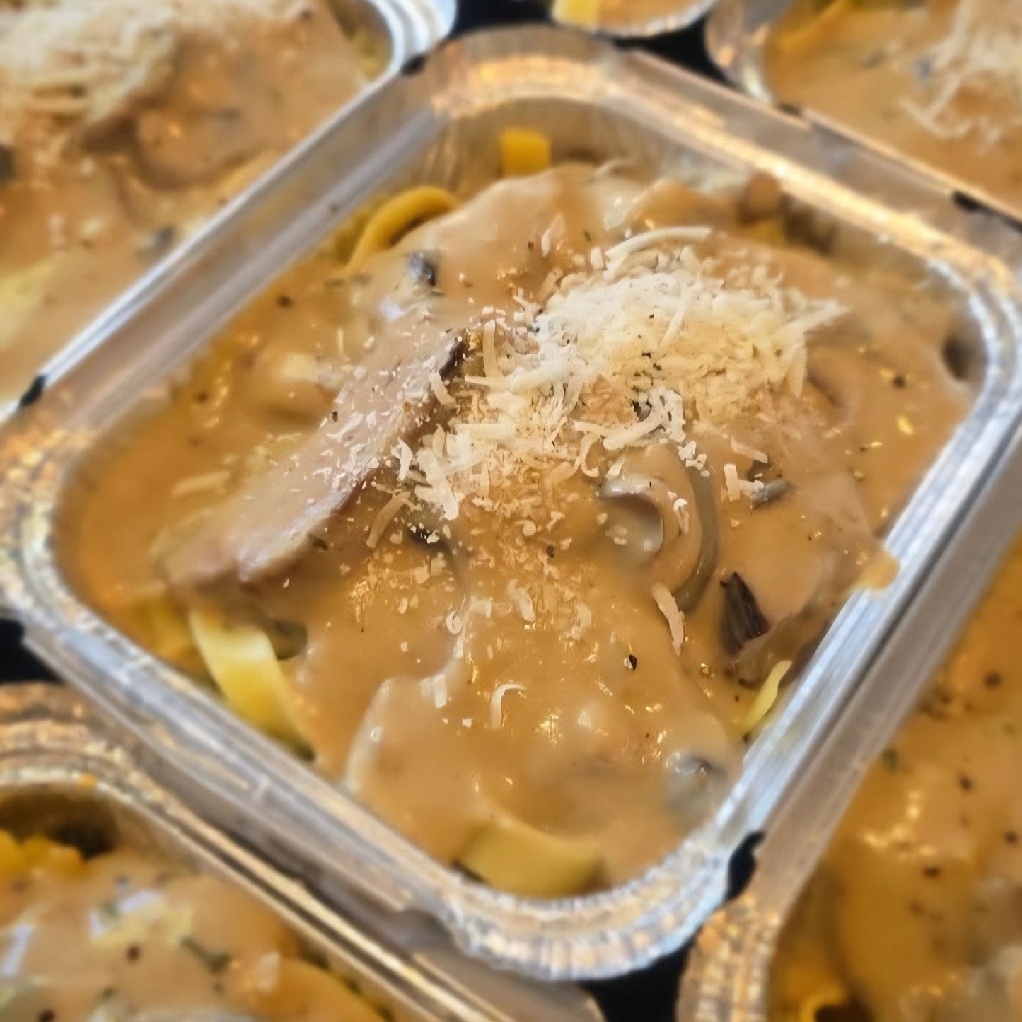 Beef Stroganoff with Orzo