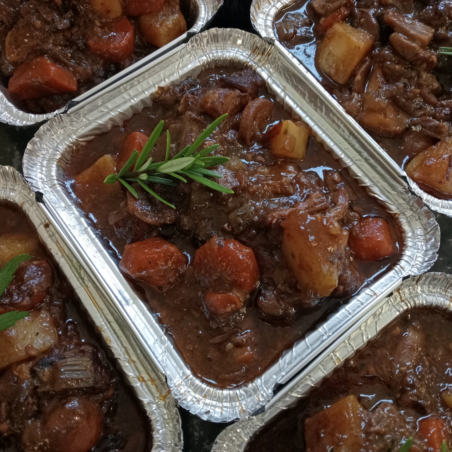 Deconstructed Lamb Bunny Chow