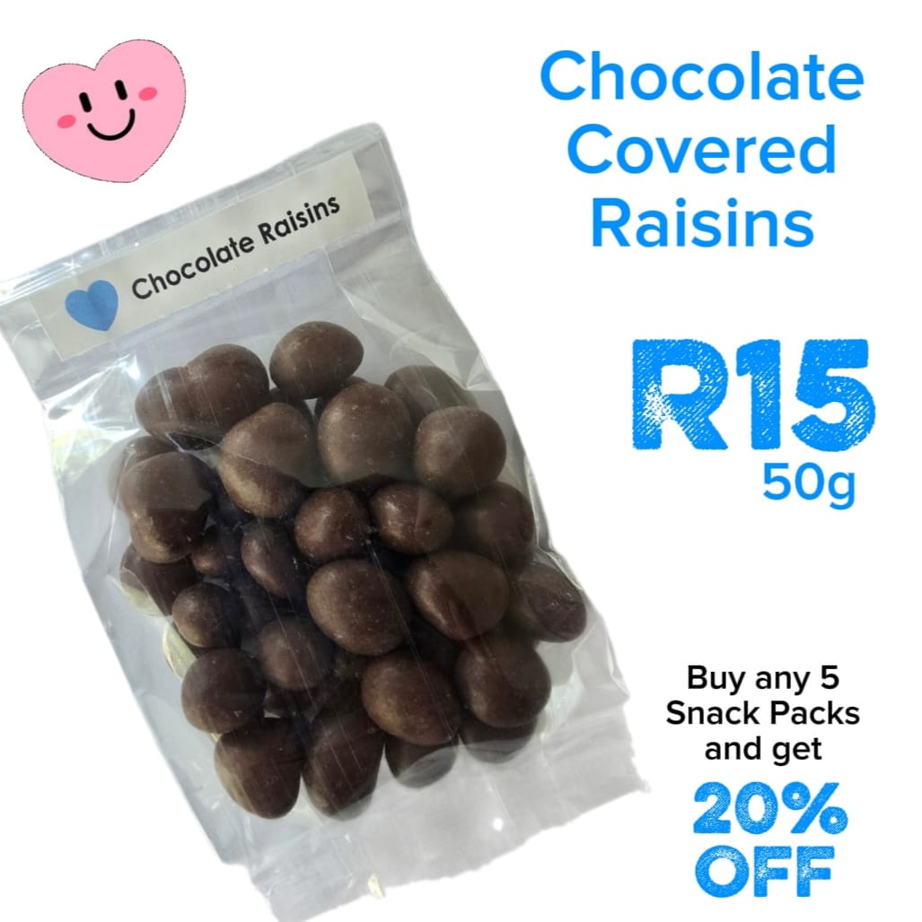 Chocolate Covered Raisins - Week 2