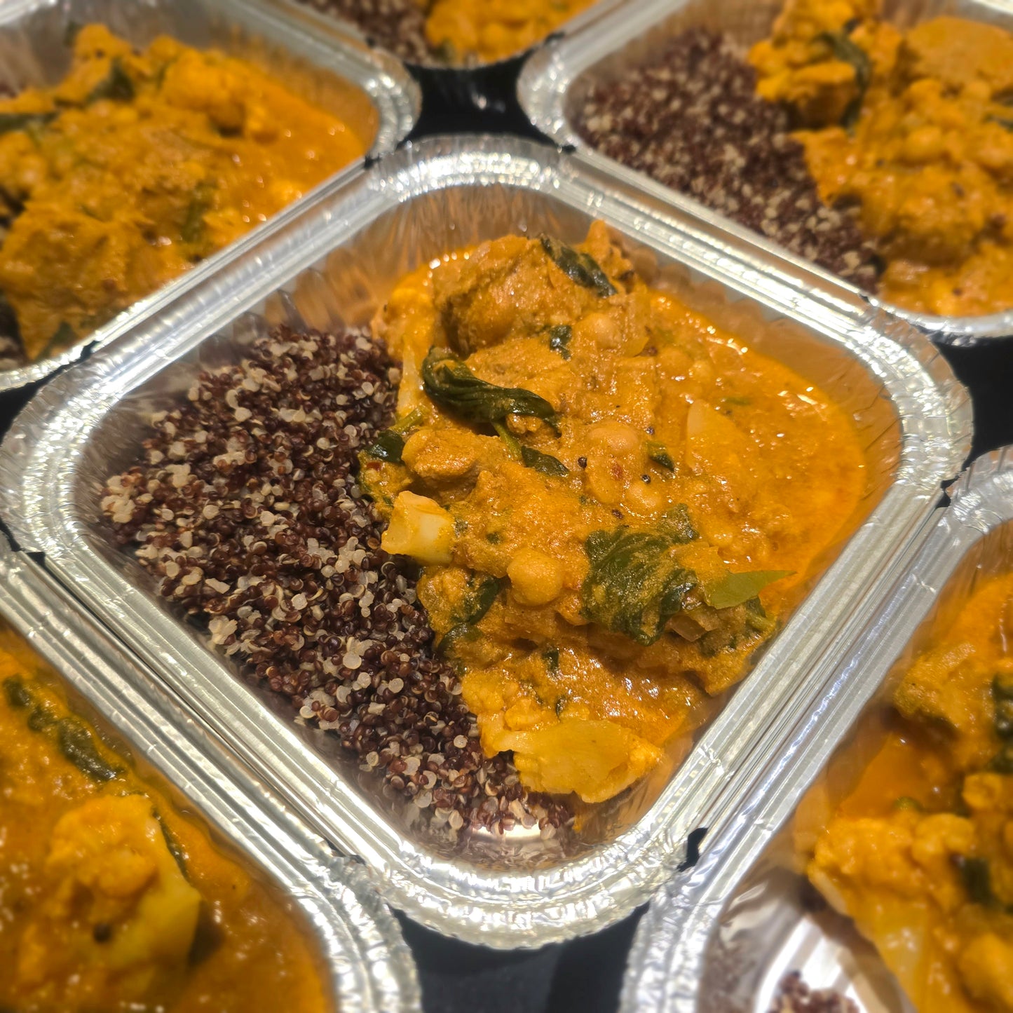 Pork, Chickpea & Cauliflower Curry with Quinoa - Week 1