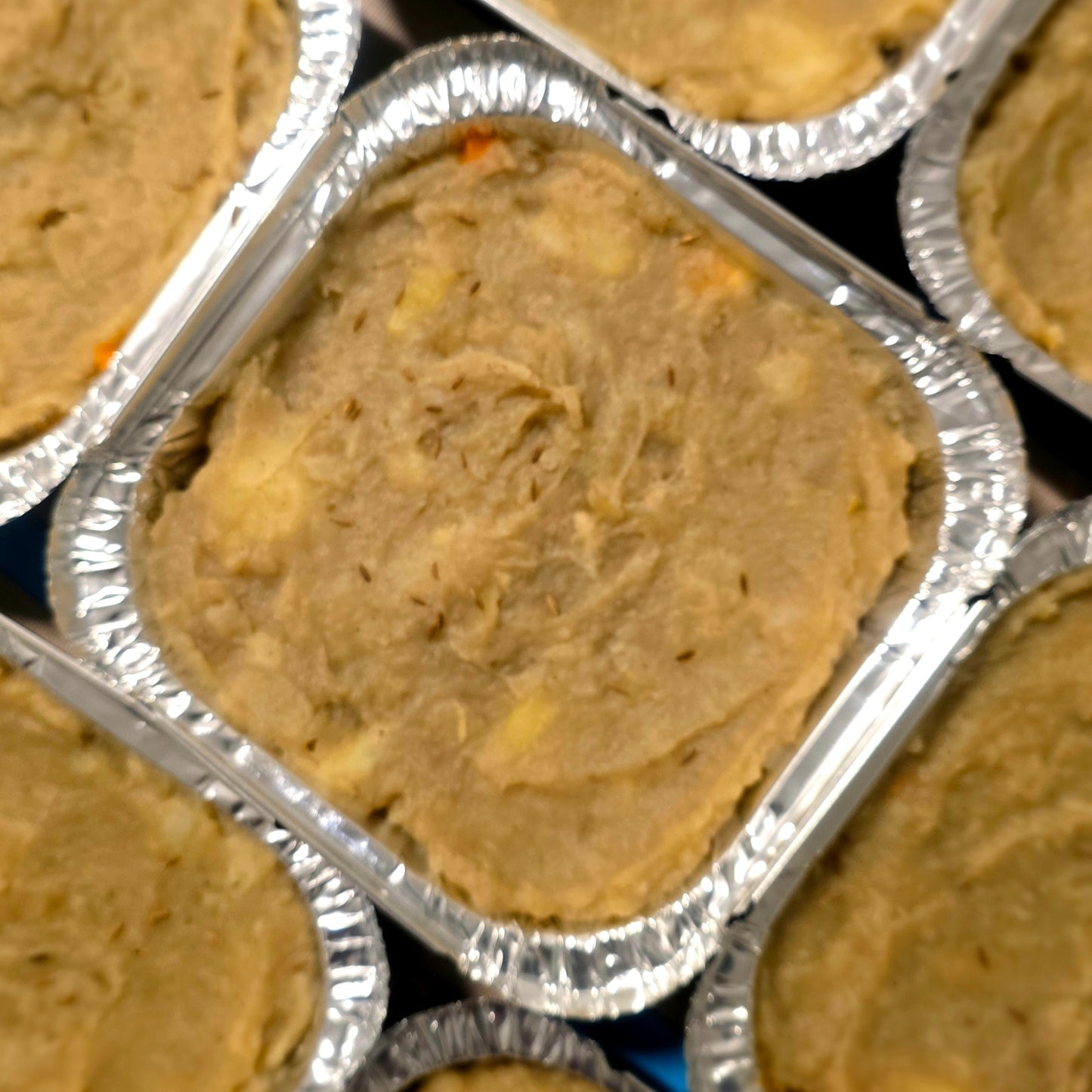 Chicken Curry Cottage Pie with Coconut Cream Sweet Potato Mash - Week 4