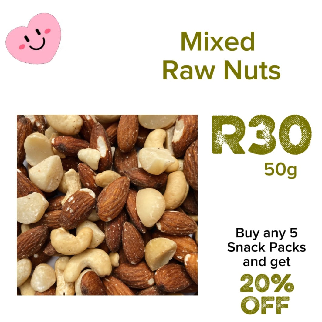 Mixed Raw Nuts - Week 4