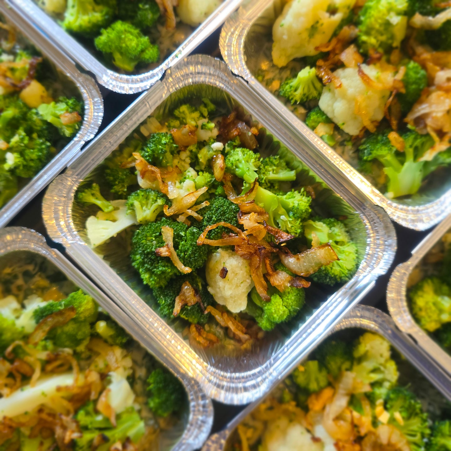 Creamed Spinach & Broccoli with Cheese - Week 1