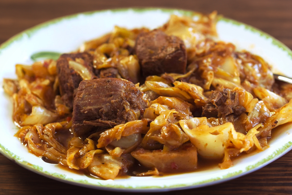 Traditional Lamb Cabbage Bredie