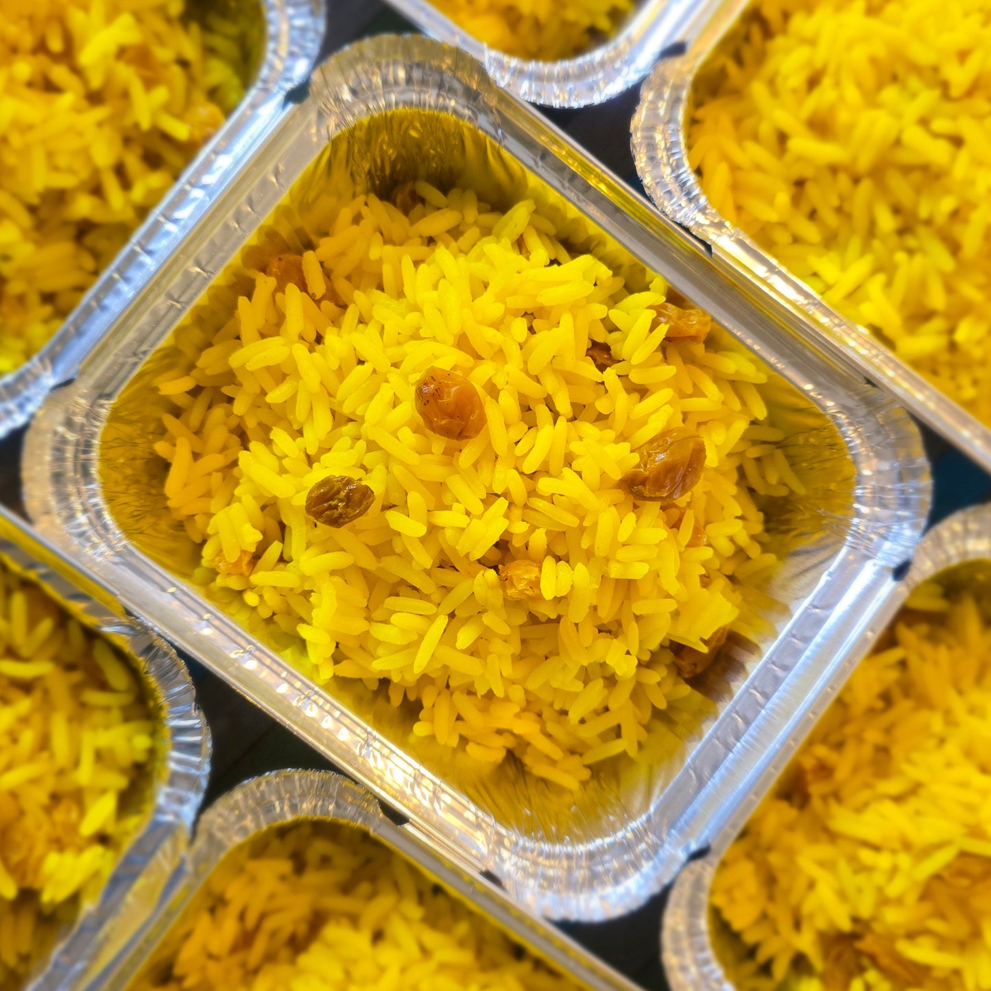 Yellow Rice with Sultanas - Week 4