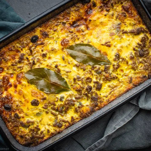 Traditional Oven Baked Bobotie