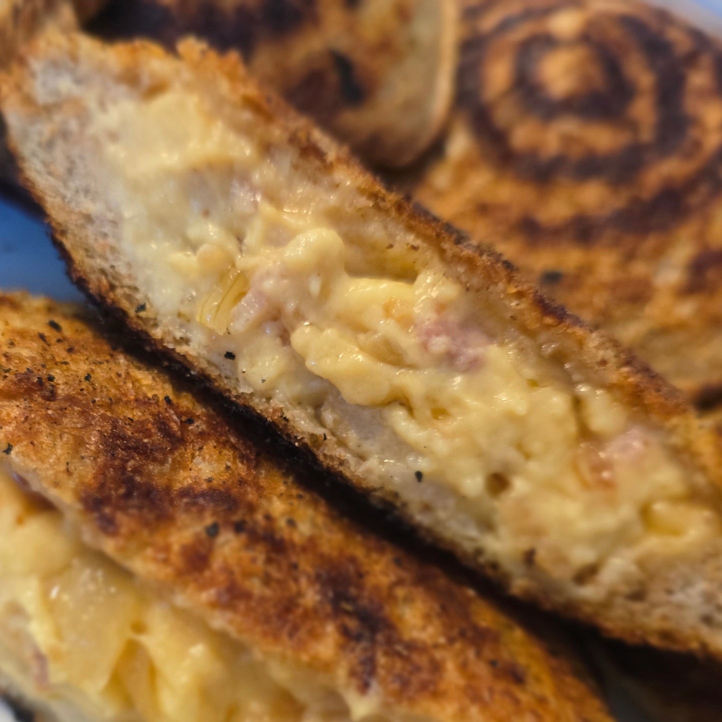 Bacon, Cheese & Caramelized Onion Jaffels ♥ - Week 3