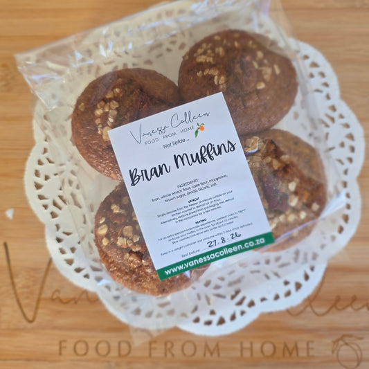 Bran Muffins - 4 Pack - Week 4