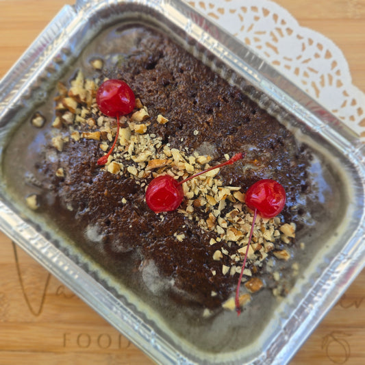 Cape Brandy Pudding with Dates, Pecans & Cherries  - Week 3