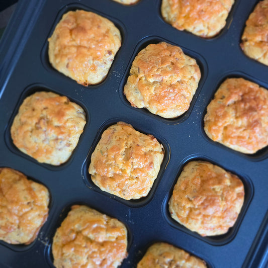 Ham & Cheddar Cheese Muffins - 4 Pack - Week 4