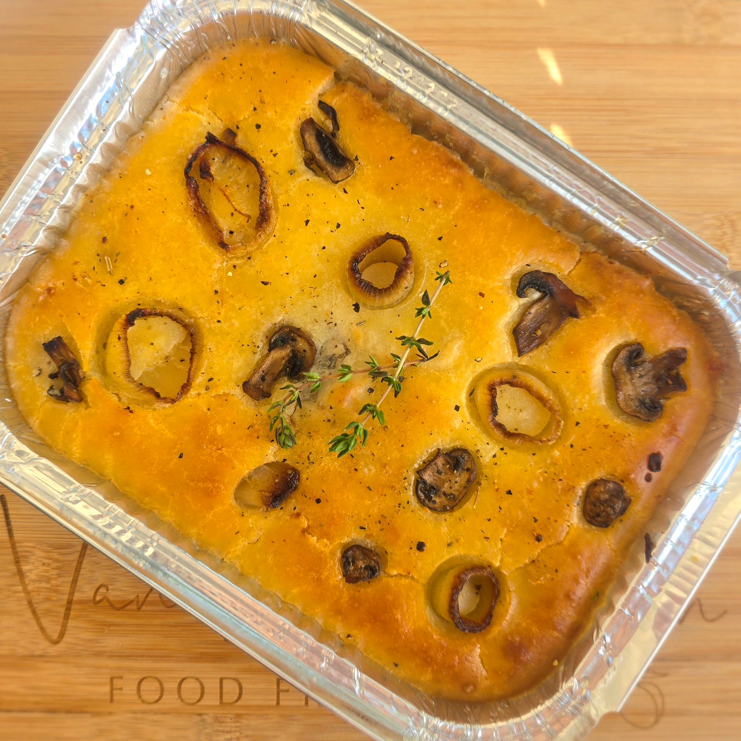 Creamy Chicken, Bacon & Mushroom Pie - Week 3