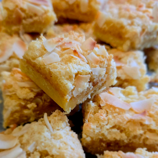 Coconut Squares with Apricot Jam - Week 3