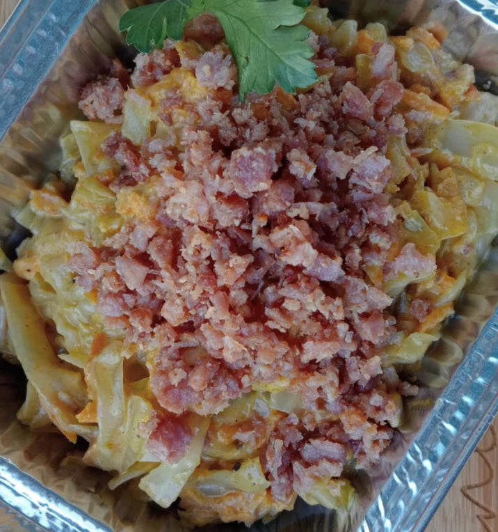 Creamed Cabbage & Bacon - Week 4