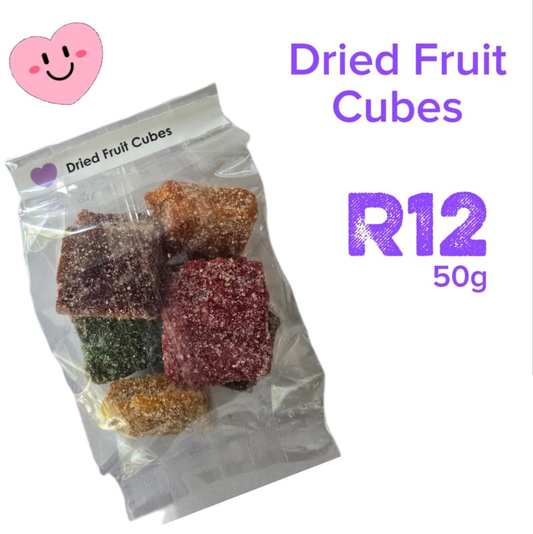 Dried Fruit Cubes - Week 4