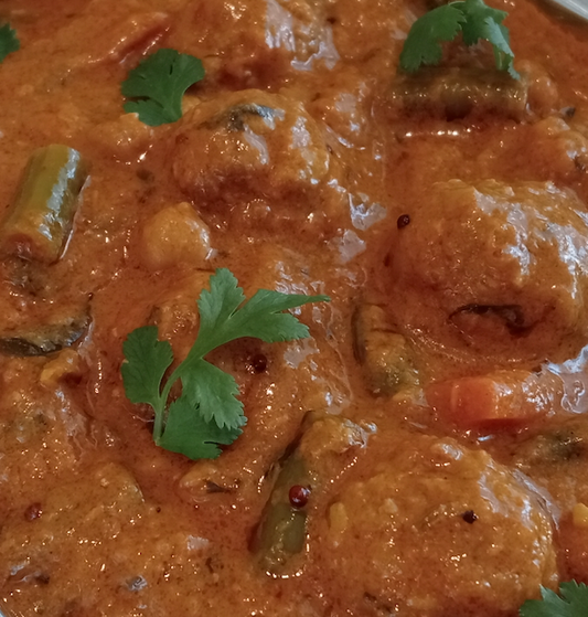 Indian Lamb & Beans Curry