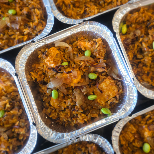 Chicken Biryani with Lentils, Black & Brown Rice - Week 4