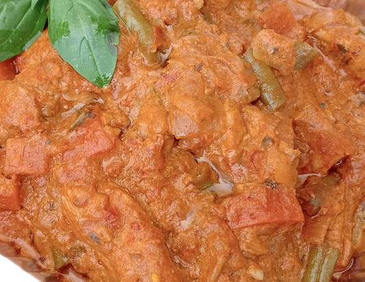 Bacon & Tomato Cream Chicken Casserole