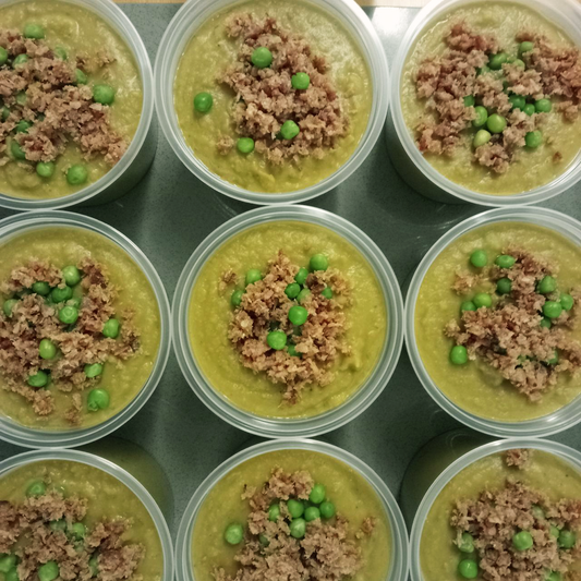 Green Pea & Smoky Pork Soup
