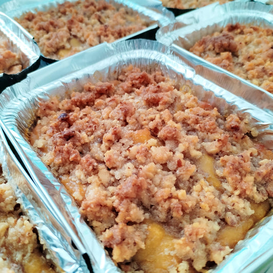 Oven Baked Sweet Potato Pie with Pecan Nut Crumble - Week 3