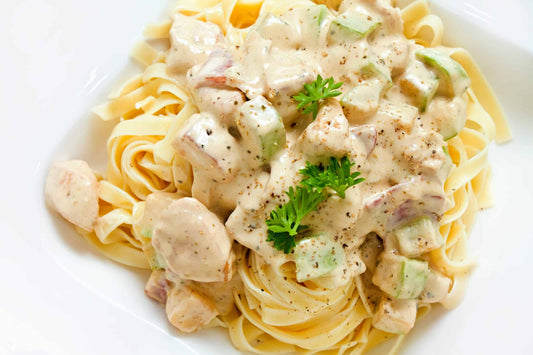 Chicken Stroganoff Tagliatelle