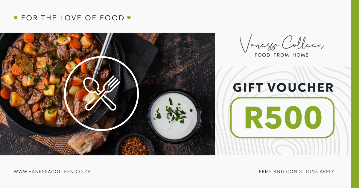 Gift Vouchers | Vanessa Colleen Food From Home