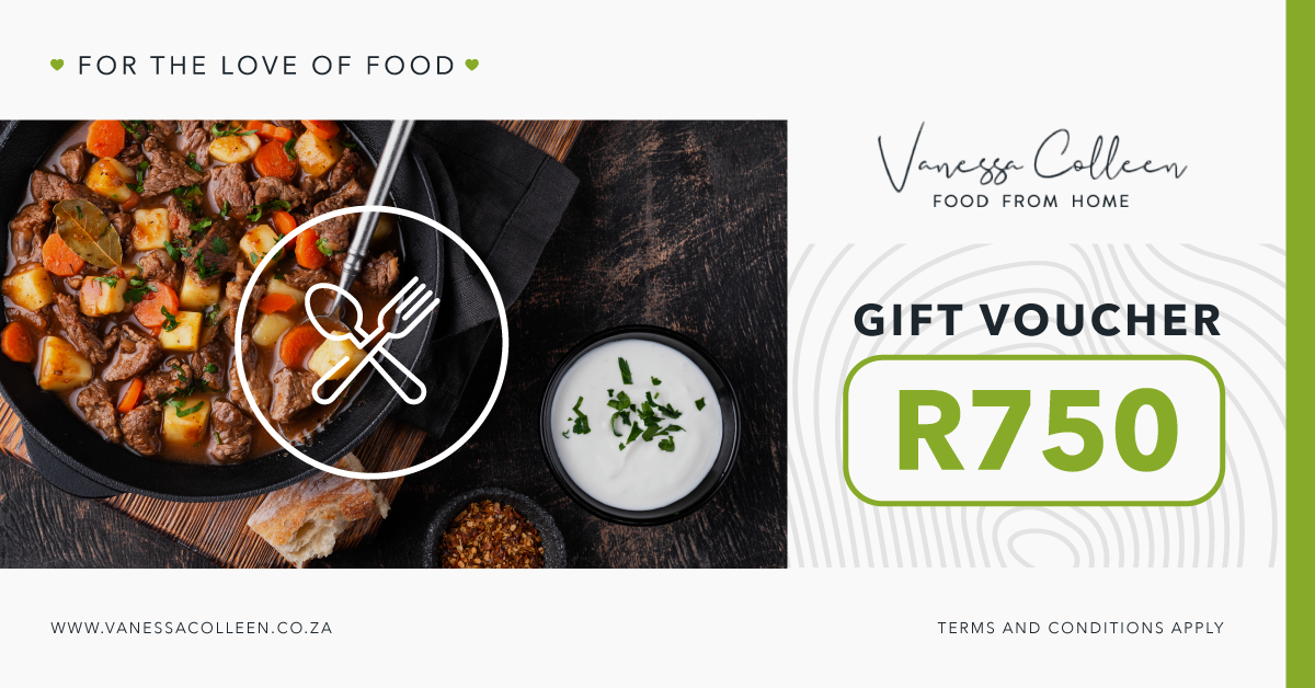 Gift Vouchers | Vanessa Colleen Food From Home