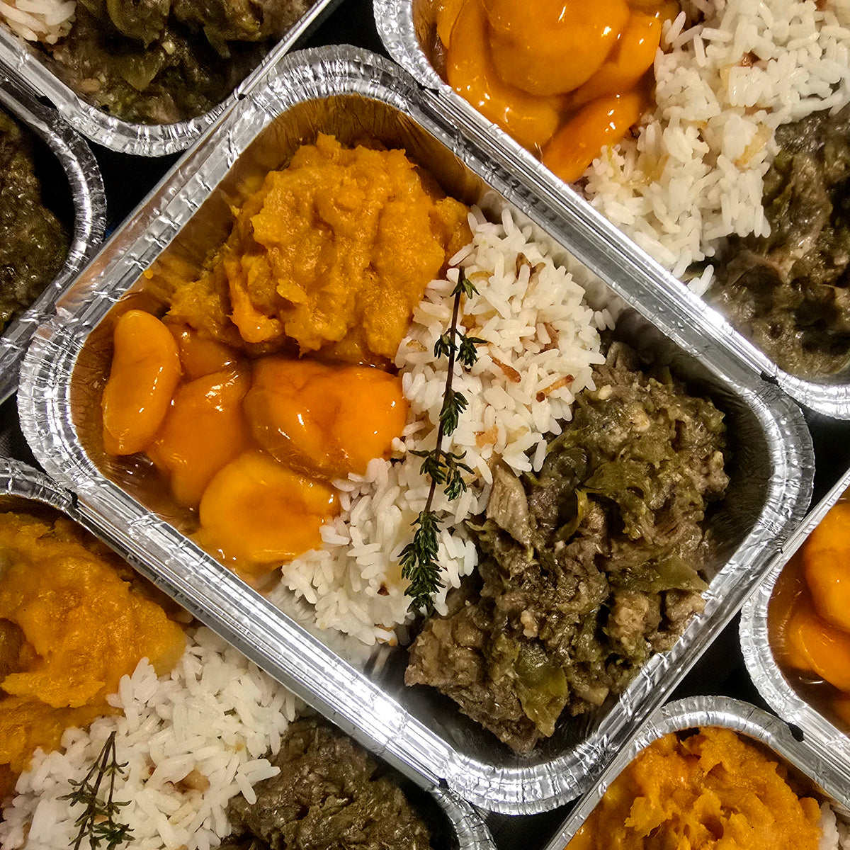 Traditional Lamb Waterblommetjie Bredie with Yellow Rice