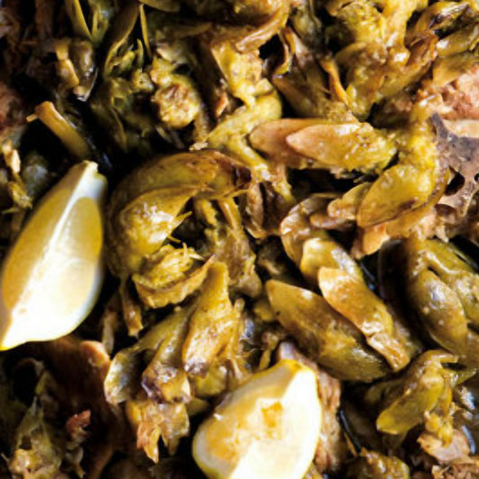 Traditional Lamb Waterblommetjie Bredie with Yellow Rice