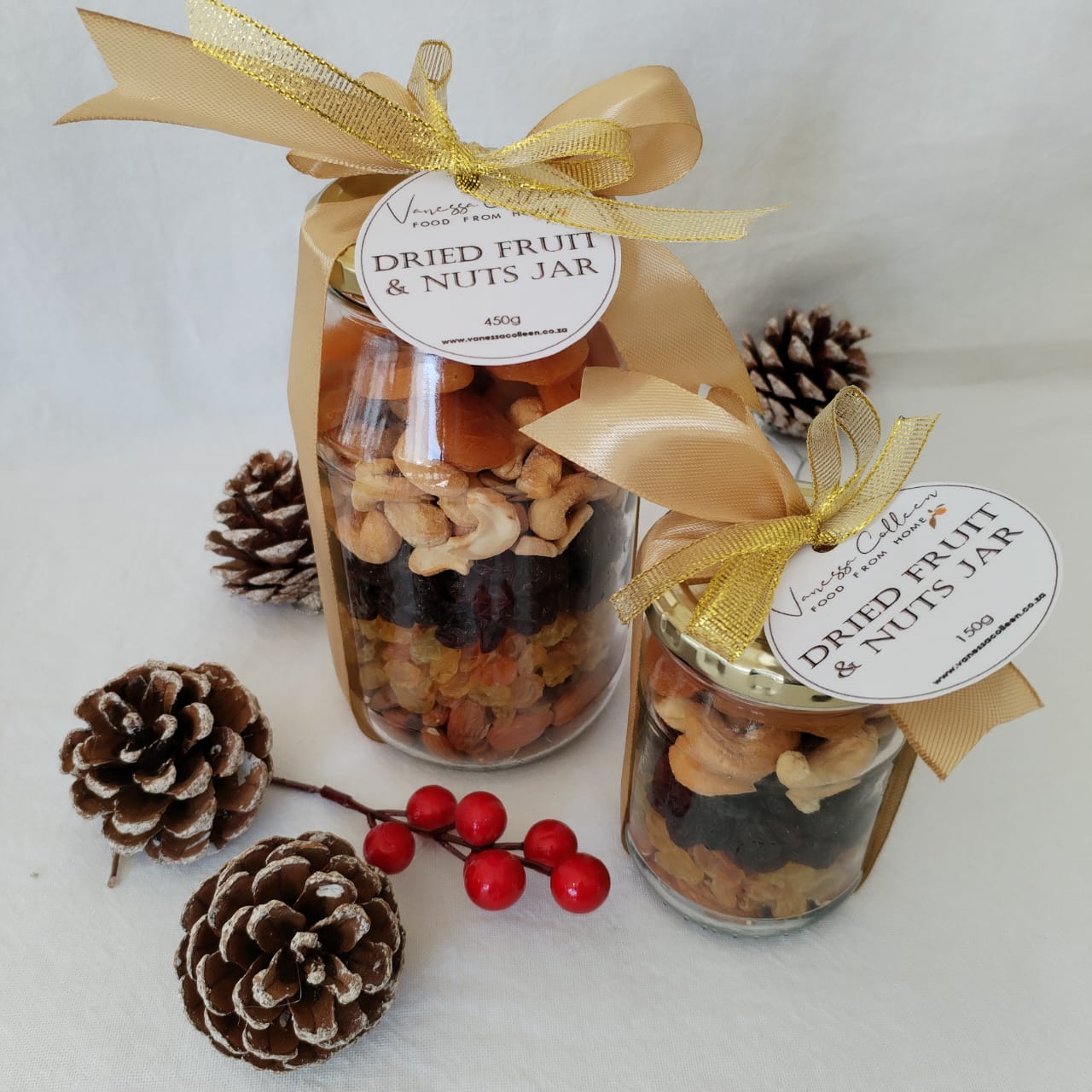 Stocking Filler - Cashew, Almond & Dried Fruit Jar