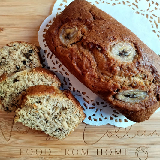 Banana Bread Loaf Cake with Walnuts - Week 2