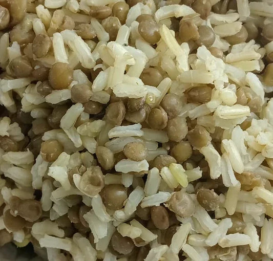 (V) Healthy Brown Rice & Lentils - Week 5