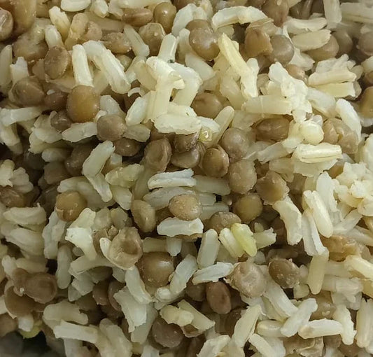(V) Healthy Brown Rice & Lentils - Week 3