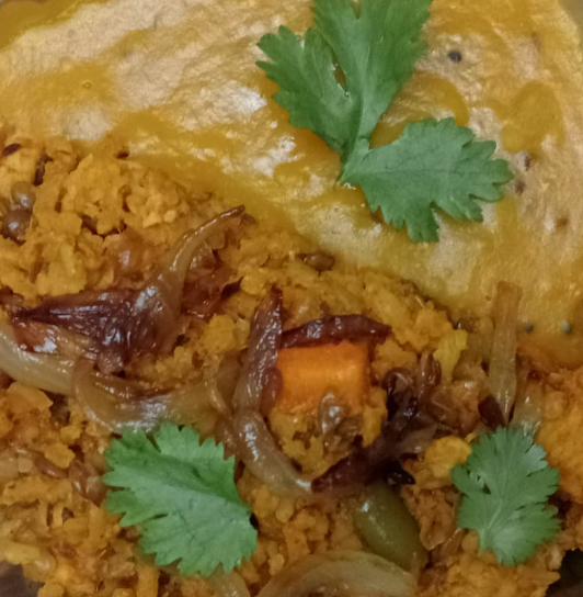 Chicken Biryani with Lentils, Black & Brown Rice - Week 4